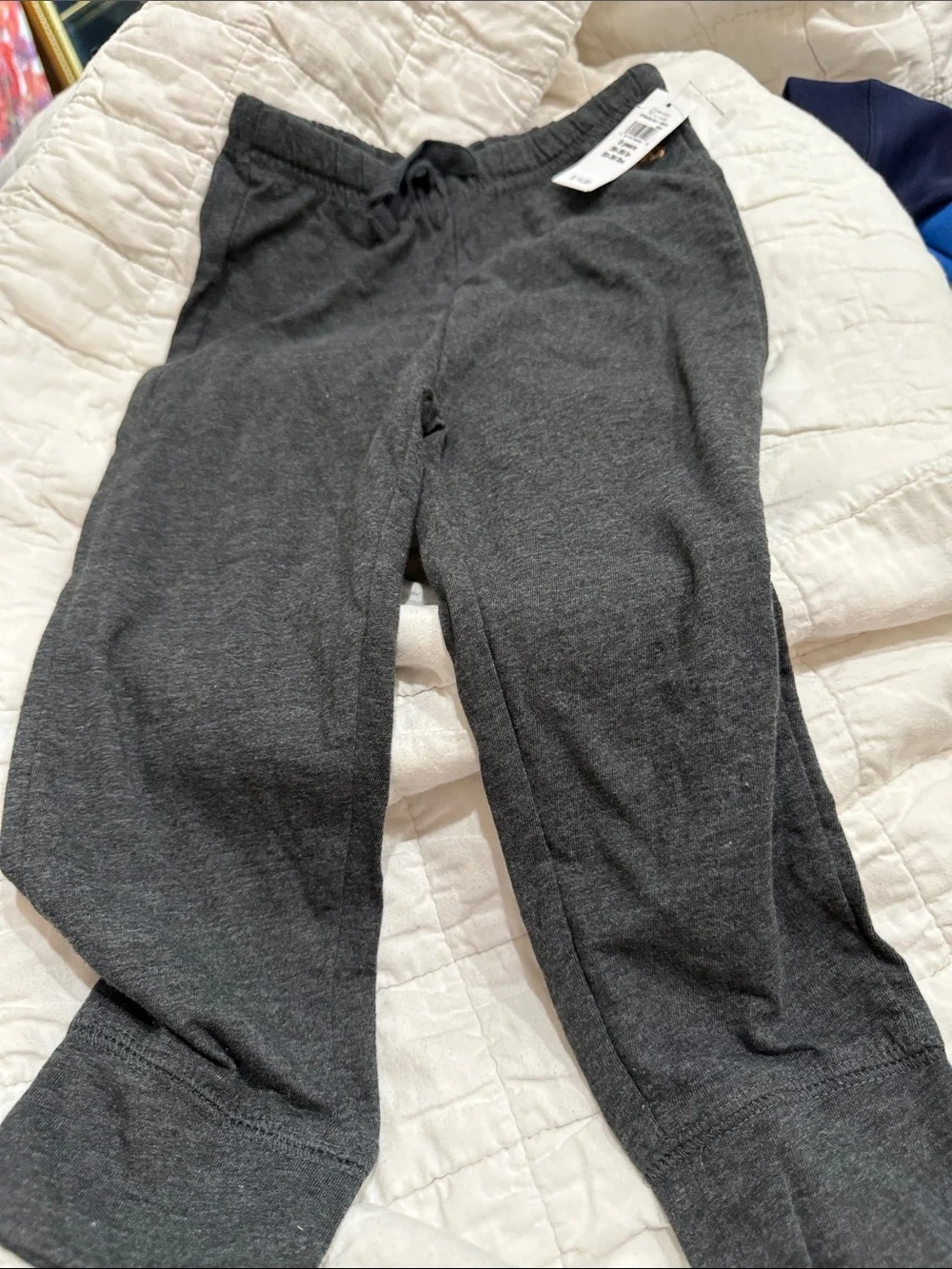 GAP Kids Charcoal Gray Pull-On Joggers
